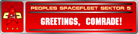 SPACEFLEET SEKTOR 5: Greetings, Comrade!